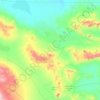 دهستان چوپانان topographic map, elevation, terrain
