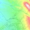 Baharka Subdistrict topographic map, elevation, terrain