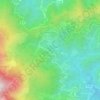 Piobetta topographic map, elevation, terrain