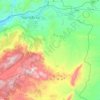 Galdamane topographic map, elevation, terrain