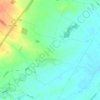 Screveton topographic map, elevation, terrain