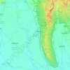 Chauddagram topographic map, elevation, terrain