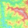 Jakhani Dhar topographic map, elevation, terrain