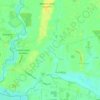 Sutton upon Derwent topographic map, elevation, terrain