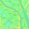 Khan Russey Keo topographic map, elevation, terrain