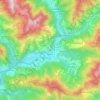 Zogno topographic map, elevation, terrain