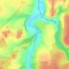 Rix topographic map, elevation, terrain