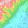 Tearce topographic map, elevation, terrain