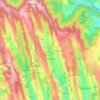 Bogdana topographic map, elevation, terrain