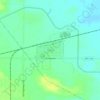 Yoder topographic map, elevation, terrain