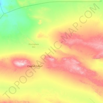 Servey topographic map, elevation, terrain