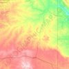 Niobrara County topographic map, elevation, terrain