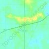 Tennyson topographic map, elevation, terrain