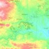 Alborache topographic map, elevation, terrain