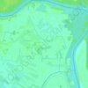 Kopanice topographic map, elevation, terrain