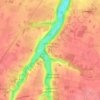 La Trinité-de-Réville topographic map, elevation, terrain