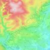 Biddlestone topographic map, elevation, terrain