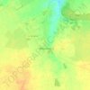 Motyzhyn topographic map, elevation, terrain