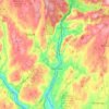 Naugatuck State Forest topographic map, elevation, terrain