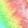Stanislaus National Forest topographic map, elevation, terrain