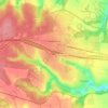 Znamianka topographic map, elevation, terrain