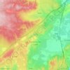 Rochefort-du-Gard topographic map, elevation, terrain