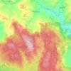 Yıldırımevci mahallesi topographic map, elevation, terrain