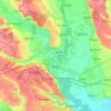 Balș topographic map, elevation, terrain