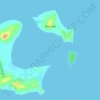 Ono-i-Lau topographic map, elevation, terrain