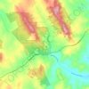 Clackline topographic map, elevation, terrain