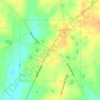 Cadwell topographic map, elevation, terrain