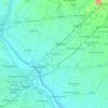 Kumarapalayam topographic map, elevation, terrain