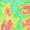 Wila topographic map, elevation, terrain