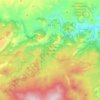 Cache La Poudre Wilderness topographic map, elevation, terrain