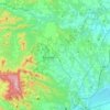 Plaine de l'Estagne topographic map, elevation, terrain