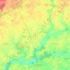 Éole-en-Beauce topographic map, elevation, terrain