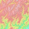 Nuristan Province topographic map, elevation, terrain