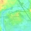 Biddenham topographic map, elevation, terrain