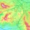 Büyükbakkalköy Mahallesi topographic map, elevation, terrain