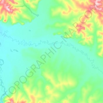 Курья topographic map, elevation, terrain