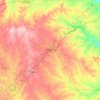 Erath County topographic map, elevation, terrain