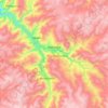 Huaquirca topographic map, elevation, terrain