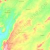 Perpétuo Socorro topographic map, elevation, terrain