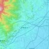 Isehara topographic map, elevation, terrain