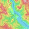 Boljetin topographic map, elevation, terrain