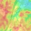 Boswell's Corner topographic map, elevation, terrain