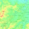 Buay Pemuka Peliung topographic map, elevation, terrain
