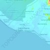 Bakongan topographic map, elevation, terrain