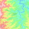 Sertanópolis topographic map, elevation, terrain