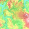 Eloxochitlán topographic map, elevation, terrain